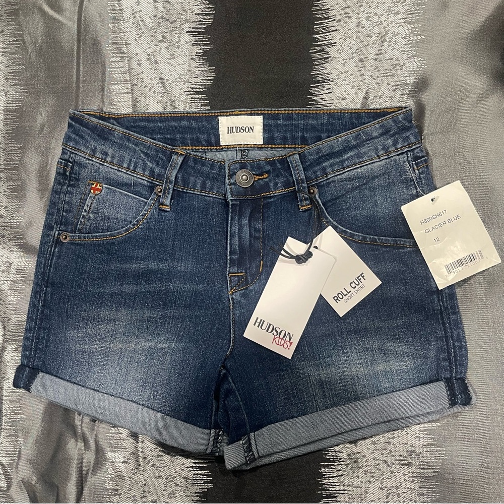 Hudson Roll cuff shorts kids